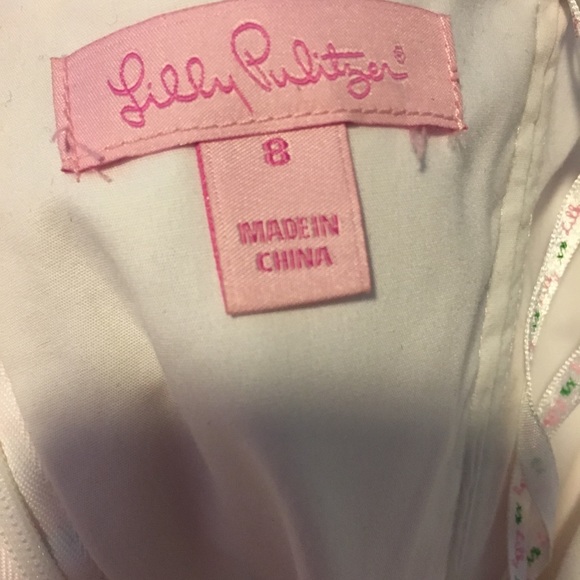 Lilly Pulitzer perfume print dress - Picture 3 of 3